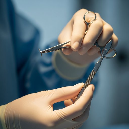 Surgical precision in rhinoplasty technique